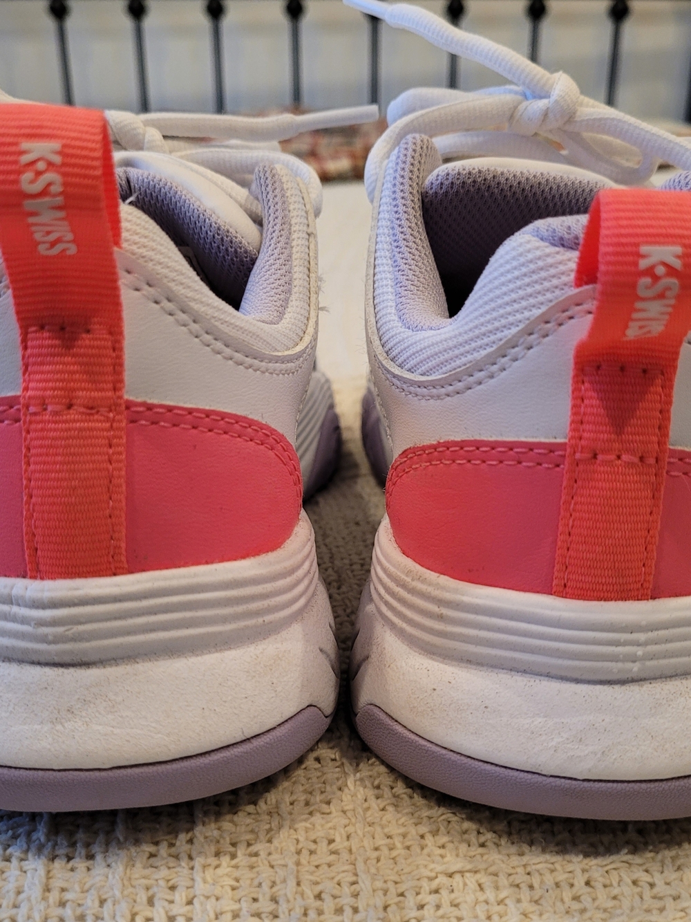K-Swiss Court Express 2 Women's White Court Sneakers Size 6.5 - Picture 4 of 5